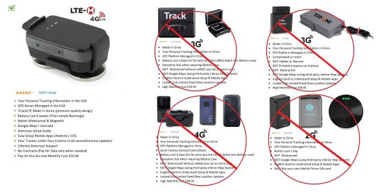 Get Realtime Tracking Info with iTrackLTE Portable Mini GPS Tracking Unit (SKU: g69768ggpscatm1m)